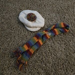 American girl cap and scarf set